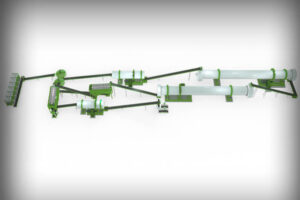 Alfalfa pellet biomass production line