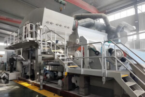 Automatic kraft paper production line