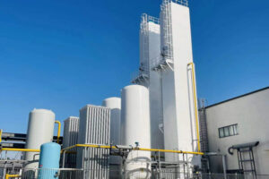 Cryogenic air separation plant