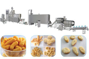 Manufacturer of 3D Fried puffed food production line