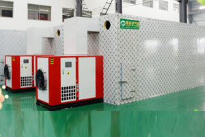 Macadamia nut drying machine