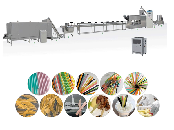 Rice straw making machine