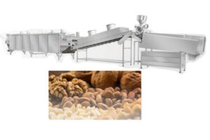 nut baking and seasoning production line