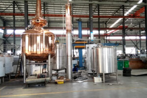 Automatic vodka production line