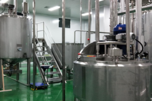 Automatic tea beverage production line